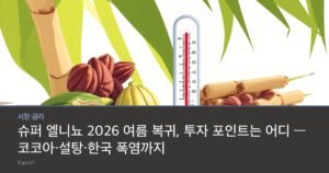 Cacao pods and sugar cane stalks arranged beside a thermometer showing high temperature in bright sunlight