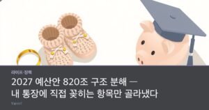 A pair of gold wedding rings, tiny knitted baby shoes, a graduation cap, and a ceramic piggy bank with scattered coins on a bright table