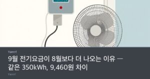 A wall-mounted electricity meter beside a standing electric fan and an air conditioner remote on a bright windowsill